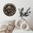 Artistic Wall Clock with Bird and Leaf Designs