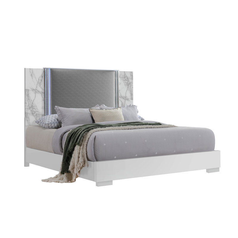 Ensemble de chambre 5 pièces Moon White