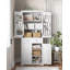 Garde-manger 71,7 po Neviyah avec 6 tablettes de porte et tablettes réglables-868795167