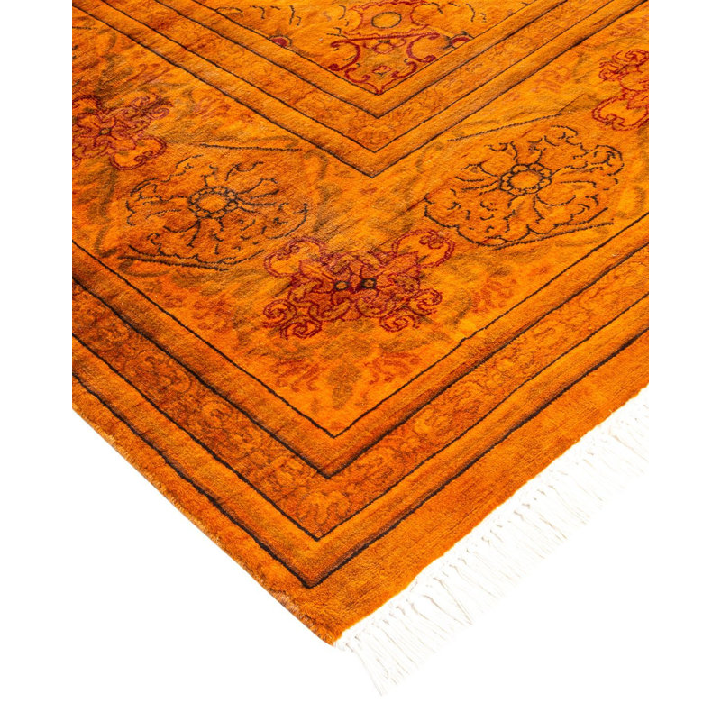 Fine Vibrance One-of-a-Kind 8' 0" X 10' 5" Hand Knotted Area Rug