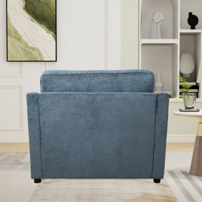 Modern Accent Chair,Upholstered Single Sofa With Armrest Cushions by Latitude Run