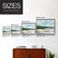 Tropical Shore II - Reproduction encadrée - Restickable-587667380-587667375