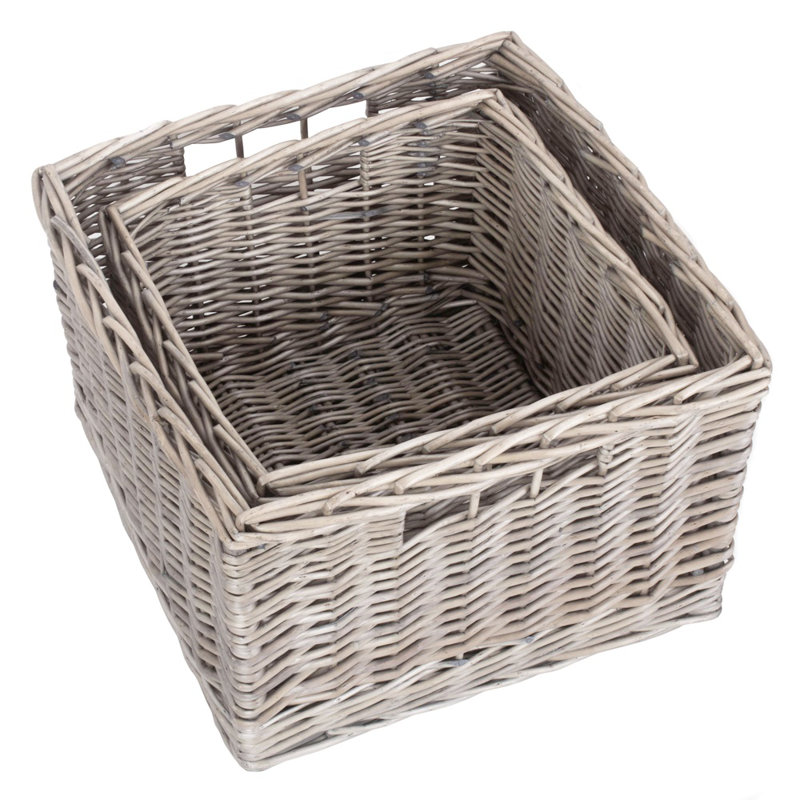 Bay Isle Home Wicker Decorative Basket