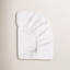 Plain White Muslin Mini Fitted Sheet