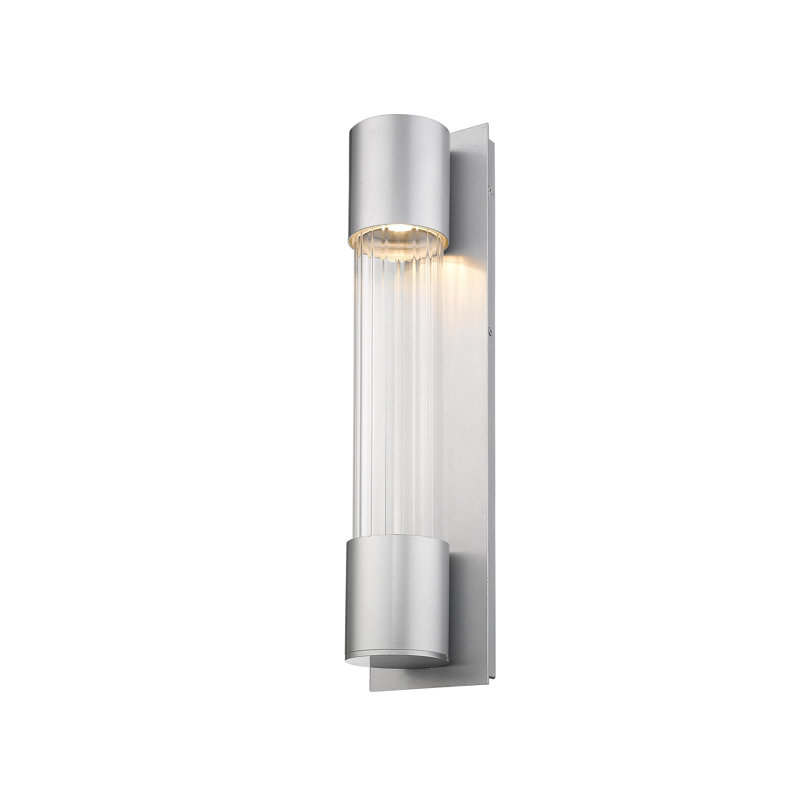 Dover LED Wall Light, Silver