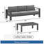 Ensemble de patio extérieur 2 pièces-124920008-124920009