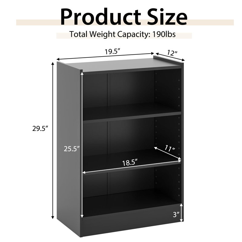 Bookcase, Black