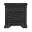 Table de chevet 3 tiroirs Traditional Design