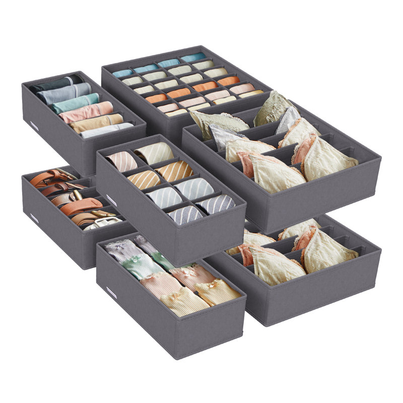 17 Stories Suelo Fabric Closet System Hardware, Black