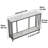 Disdier 47.2 " W Console Table
