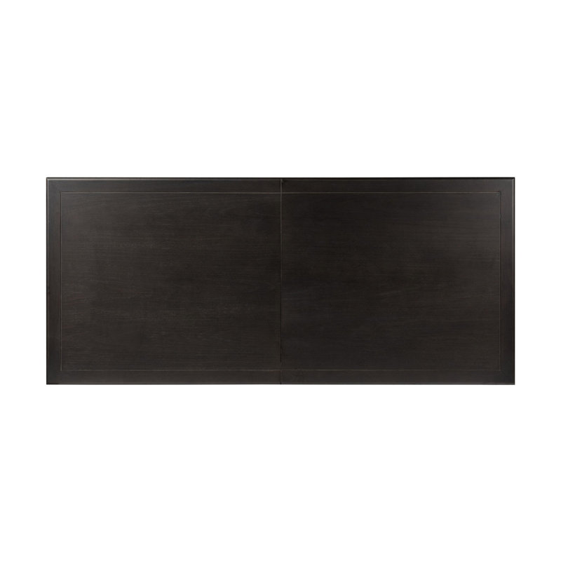 Harper Solid Wood Dining Table, Black