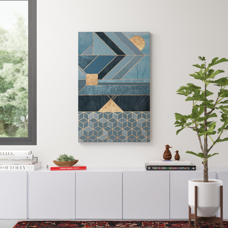 «Nordic» par Elisabeth Fredriksson - impression sur toile tendue, H 40 po x l 26 po x P 1,5 po