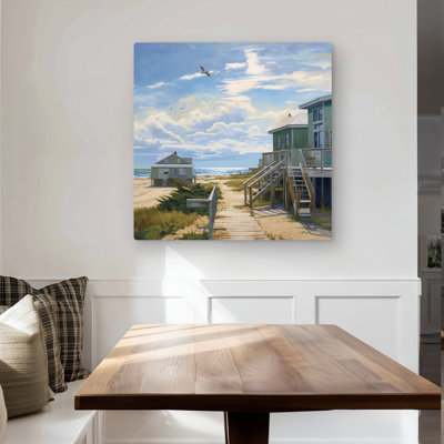Peaceful House - Office Sea Metal Print for Home Decor