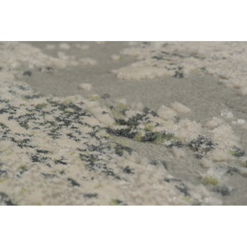 Maurin Abstract Indoor Rug, Rectangle 6'7" x 9'6"