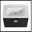 27.8'' Wall Mounted Single Bathroom Vanity with Ceramic Top