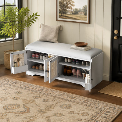 Banc de rangement Rustic