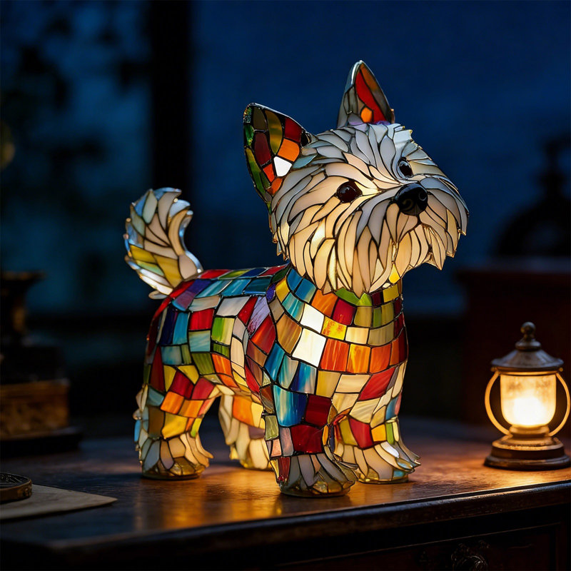Lampe de table pour chien Rainbows Pup