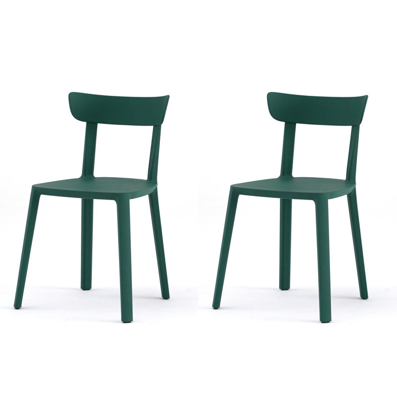 Cadrea Side Chair, Dark Green
