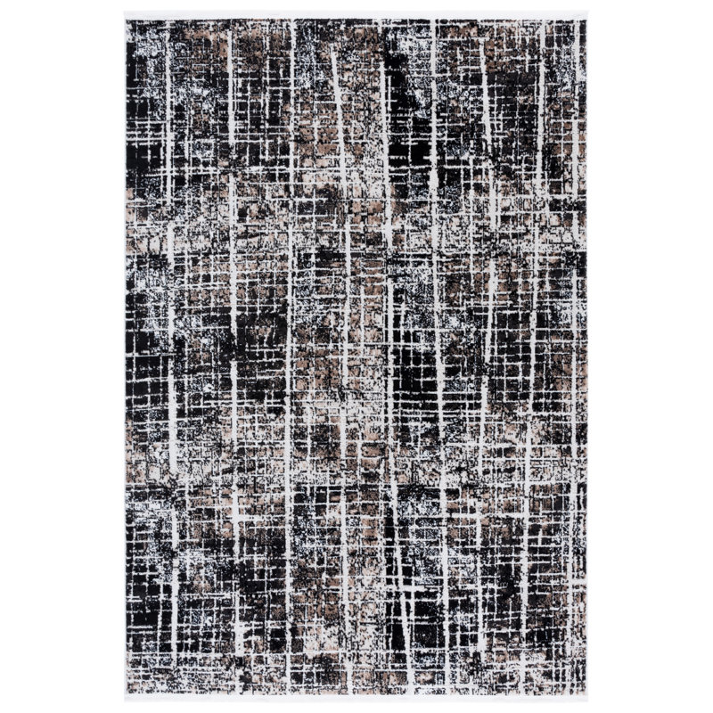 Mila 230 Performance Abstract Rug, Rectangle 4' x 6'