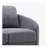 Yuina Gray Linen Loveseat