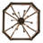 Citadel 10 - Light Timeless Bronze Candle Style Pendant