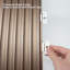 Art3d 8 pièces 104 po x 6,3 po à panneaux 3D cannelés pour la décoration intérieure, panneau de lambris WPC, 36,39 pieds carrés-101191147