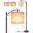 Floor Lamp For Living Room, Led Standing Lamp Tall Industrial Floor Lamp Reading For Bedroom, Office