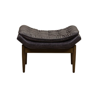 Verona Ottoman in Morgan Flax