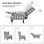 Fauteuil inclinable standard Brodie de 31 po de large avec conception à oreilles-1059613064