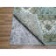 Tapis bleu en laine 9 pi 1 po x 12 pi Agra Shah Abbas Vines