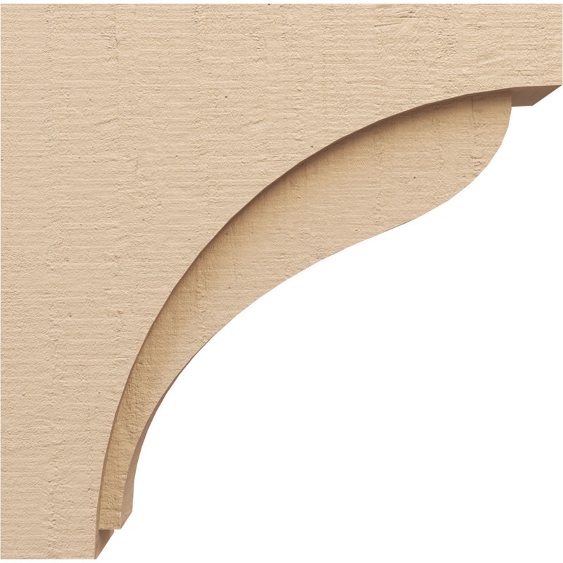 Helena - cèdre brut TimberThane Corbel, H 24 po x l 6 po x P 24 po