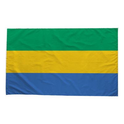 Drapeau du Gabon — Drapeau extérieur