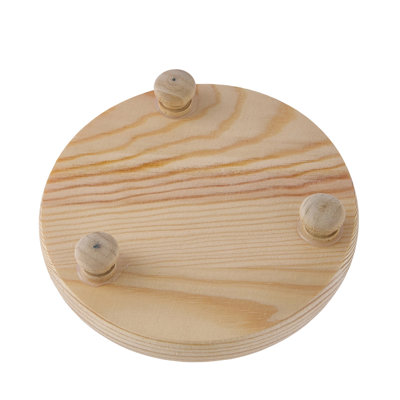 Tabletop Glass Spherical Display Dome with Wooden Base