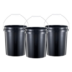 United Solutions Heavy Duty 5 Gallon Buckets (Set of 3)