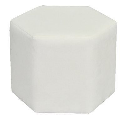 Cube 35cm Wide Novelty Solid Colour Standard Ottoman