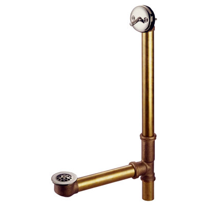 Made to Match Trip Lever Waste and Overflow with Grid