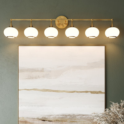 6 - Light Dimmable Vanity Light