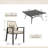 Dayshanay 8-Person Square Rattan Patio Dining Set-102716559