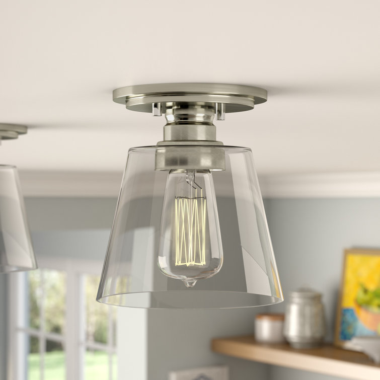 Jantz Glass Flush Mount