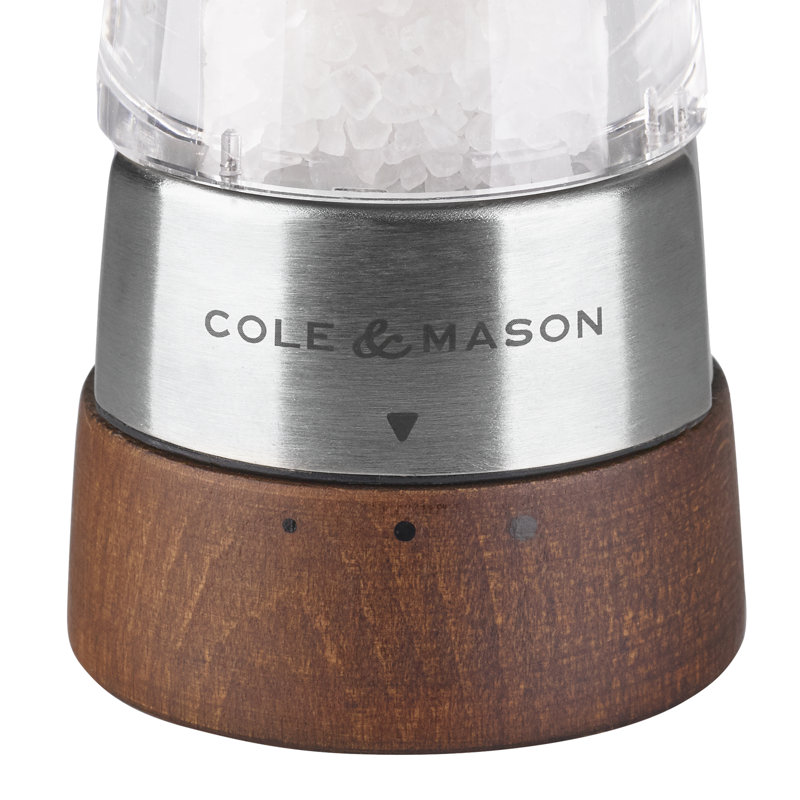 Forest Wood and Acrylic Adjustable Salt Grinder