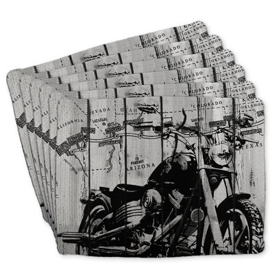 Braided Polyester Andaluss Set of 6 - Motorcycle Grey/Black