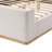 Abela King Boucle Upholstered Sleigh Bed-113989251