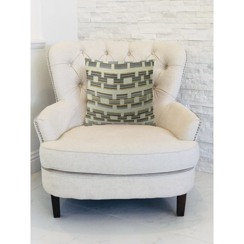 Square Link Reversible Throw Pillow, 20" x 26"