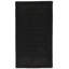 Tapis rectangulaire en coton / laine tissé à la main à motif à pois Orlander 3 pi x 5 pi noir