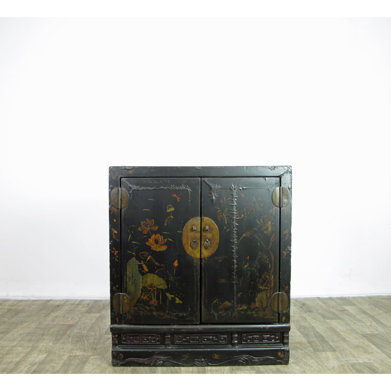 Solid Wood Accent Cabinet