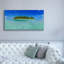  «Tropical Paradise Island» par Epic Portfolio, art mural sur toile, 60 po x 30 po