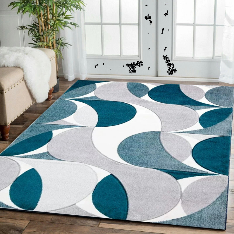 Geometric Area Rug, Rectangle 160 x 230 cm