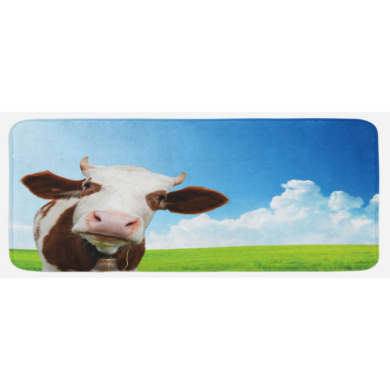 Cottage / Country Synthetic Kitchen Mat