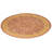 Hayner One-of-a-Kind Hand-Knotted New Age 8'1" Round Wool Area Rug in Orange/Rust