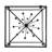 76" Square Kitzi Tapered Pendant